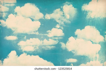 Vintage Sky Background