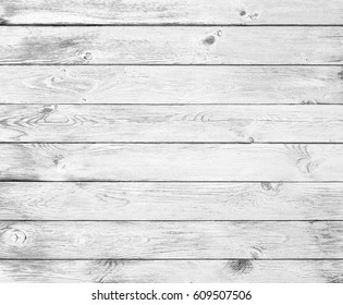 Vintage White Wood Background