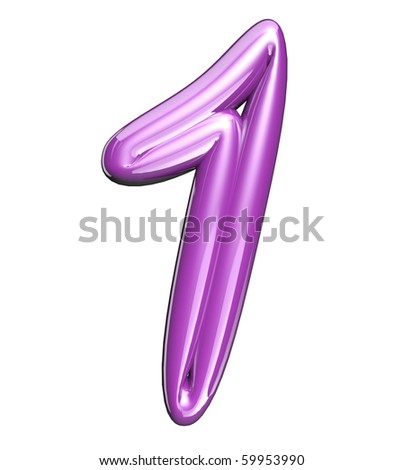 Violet font