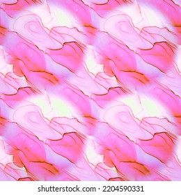 Violet Mosaic Window. Coral Watercolour Blotch. Fashion Simple Watercolor Pattern. Rose Alcohol Ink Background. Stained Glass Designs. Color Wavy Background.