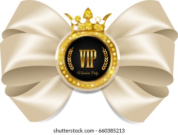 VIP card with gold elements - Powered by Shutterstock