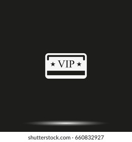 VIP card icon.