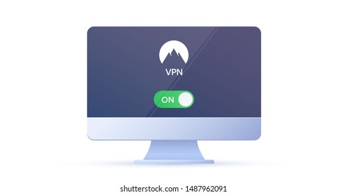 Virtual private network service on computers
