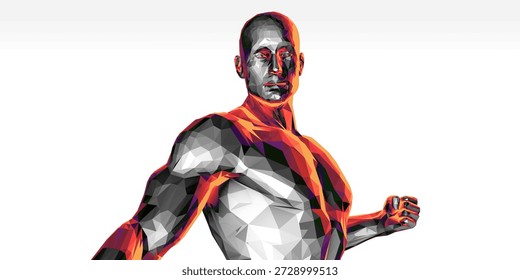 Virtual Reality Immersive Experience Through Digital Representation 3D Render