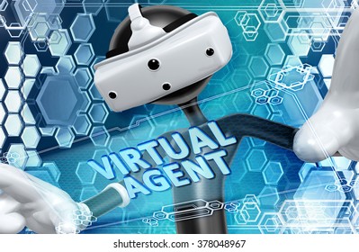 Virtual Reality VR Agent