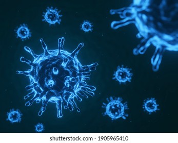 Virus Corona Microscope Vaccine Infection