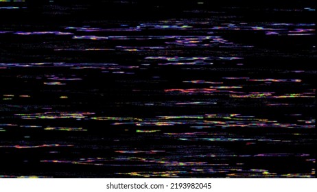 Visual Video Effects Stripes Background,tv Screen Noise Glitch Effect.Video Background, Transition Effect For Video Editing, Intro And Logo Reveals With Sound.