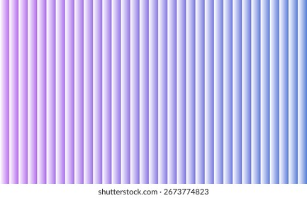 A visually appealing abstract background featuring evenly spaced vertical stripes that transition smoothly from a soft pink on the left to a cool blue on the right, evoking a sense of calm and moderni