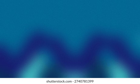 A visually appealing abstract background featuring a deep blue gradient. The upper portion is a solid, calming blue, transitioning into darker blues and aquamarine hues in a soft wavy.