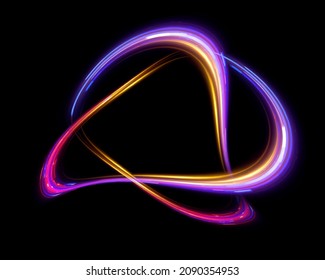 Vivid abstract background. Beautiful swirl trail effect frame.  
Mystical portal. Bright sphere lens. Rotating lines. Glow ring. 
Magic  ball. Led spiral. Glint lines. Focus place. Illusory flash
