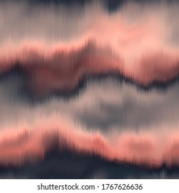 Vivid Degrade Blur Ombre Radiant Surreal Blurry Saturated Digital Wavy Ocean Water Seamless Repeat Raster Jpg Pattern Swatch. Soft Gentle Subtle Fuzzy Soft Out Of Focus Blobs.