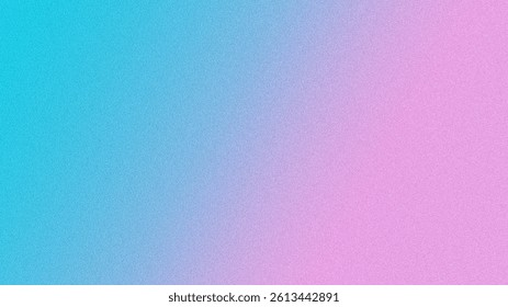 Vivid gradient background presents a smooth transition from blue to pink, creating an abstract and visually appealing backdrop suitable for various design projects.