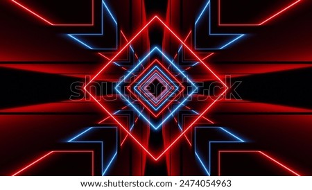 VJ abstract light event particles concert intro game edm music stage party openers titles led neon tunnel background loop