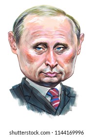 Vladimir Vladimirovich Putin Russian Statesman ...