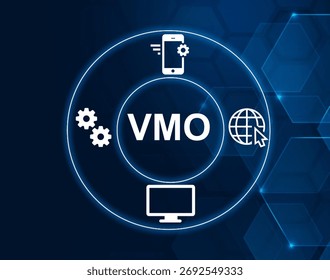 VMO acronym. Virtual Mobile Operator provides cellular services without owning physical network infrastructure.