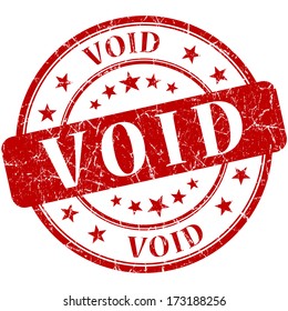 void grunge round red stamp
