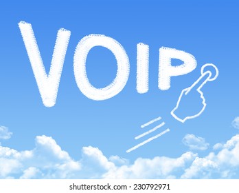 VOIP message cloud shape 