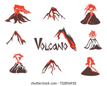 火山 イラスト の画像 写真素材 ベクター画像 Shutterstock