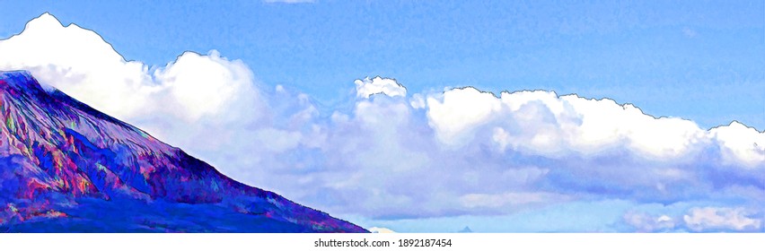 鹿児島 桜島 のイラスト素材 画像 ベクター画像 Shutterstock