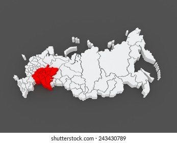 Volga Federal District. Russian Federation. Russia