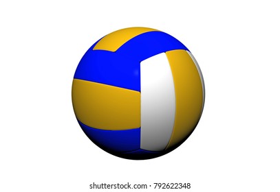 Volleyball 3d Rendering Stock Illustration 792622348 | Shutterstock