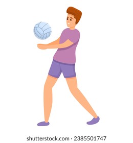 Volleyball tournament icon. Cartoon of volleyball tournament icon for web design isolated on white background - Powered by Shutterstock