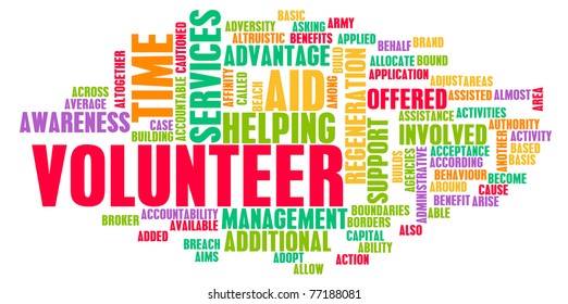 Volunteer Work and Helping out to Give Aid - Powered by Shutterstock