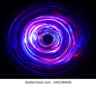 Vortex Red Blue Color Spinning Black Stock Illustration 1431184436 ...