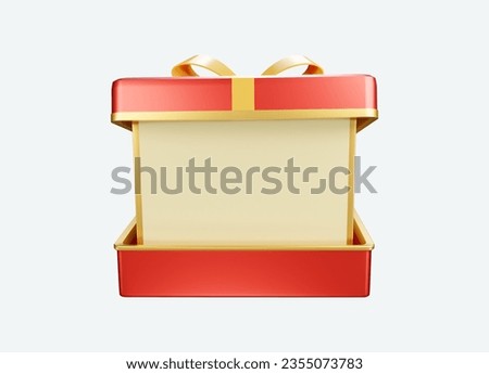 Vouchers winner prize gift 3d illustration