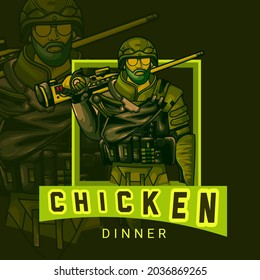 Vrindavan,6-september-2021,Soldier Chicken Dinner Logo For You