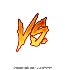 Vs Letters Versus Sign Fight Competition Stock Illustration 2154893989 ...