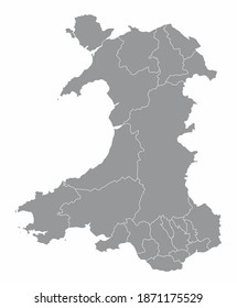 1,828 North wales map Images, Stock Photos & Vectors | Shutterstock