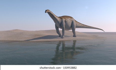 Walking Apatosaurus
