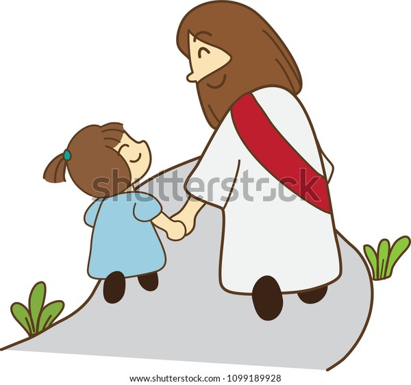 walking with jesus images
