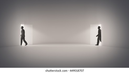 Walking Through A Door Images Stock Photos Vectors