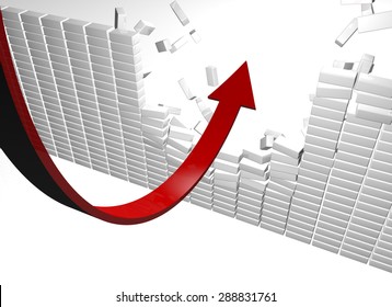 wall  Arrow
