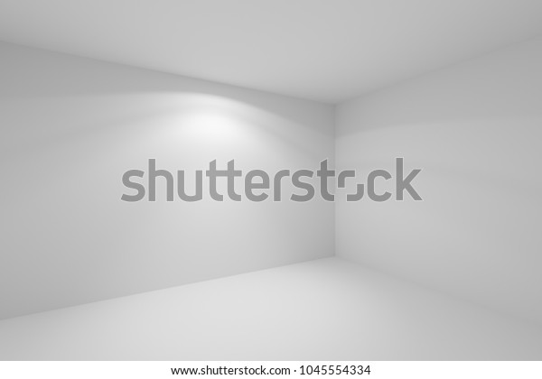 Wall Lamp Light On White Wall Stock Illustration 1045554334