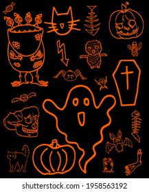 Wallpaper For The Desktop. Wallpaper For Phone. Halloween. Holiday Symbols