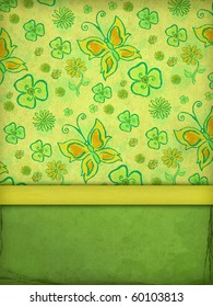 Wallpaper Drawings Stock Illustration 60103813 | Shutterstock