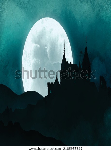 wallpaper full moon night\
background
