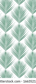 Wallpaper IPhone 11 Green Leaf Design