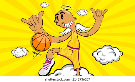 Wallpaper kobe bryant basketball cartoon