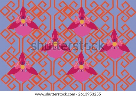 Wallpaper, Thai pattern, Thai, lines, culture, graphics, applied