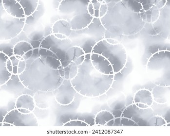 Wallpaper with thorn pattern. Seamless.