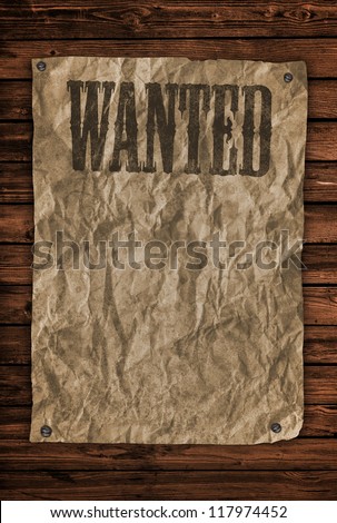 Wanted Poster