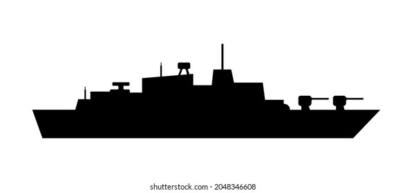 War Battleship Icon Flat Style Stock Illustration 2048346608 | Shutterstock