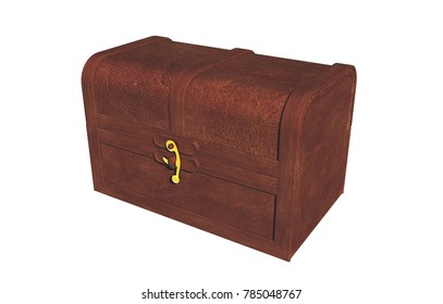 wardrobe suitcase 3D rendering