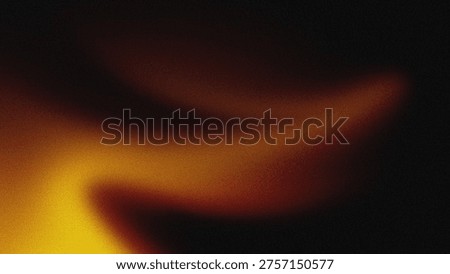 Warm background,A minimalist gradient design featuring a warm orange to yellow glow in the top right corner, fading smoothly into the black area.