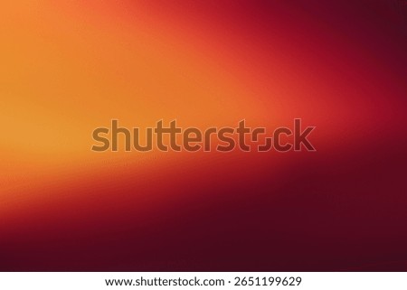 Warm gradient background transitioning from bright orange to deep red and burgundy hues