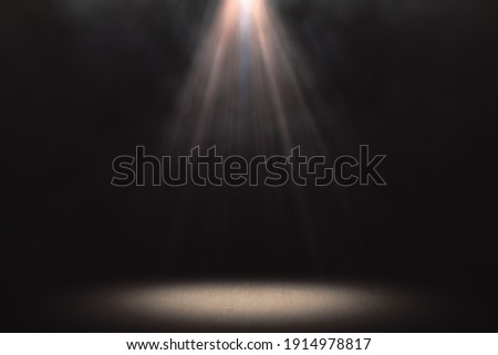 Image, Stock Photo Black smoke from a fire in a rural countryside